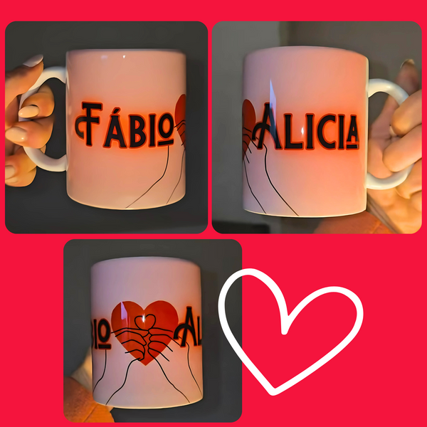 FÁBIO & ALICIA <3 - MUG