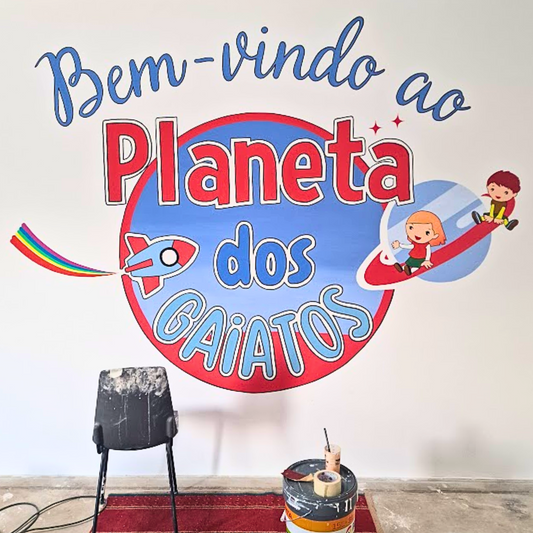 MURAL PLANETA DOS GAIATOS