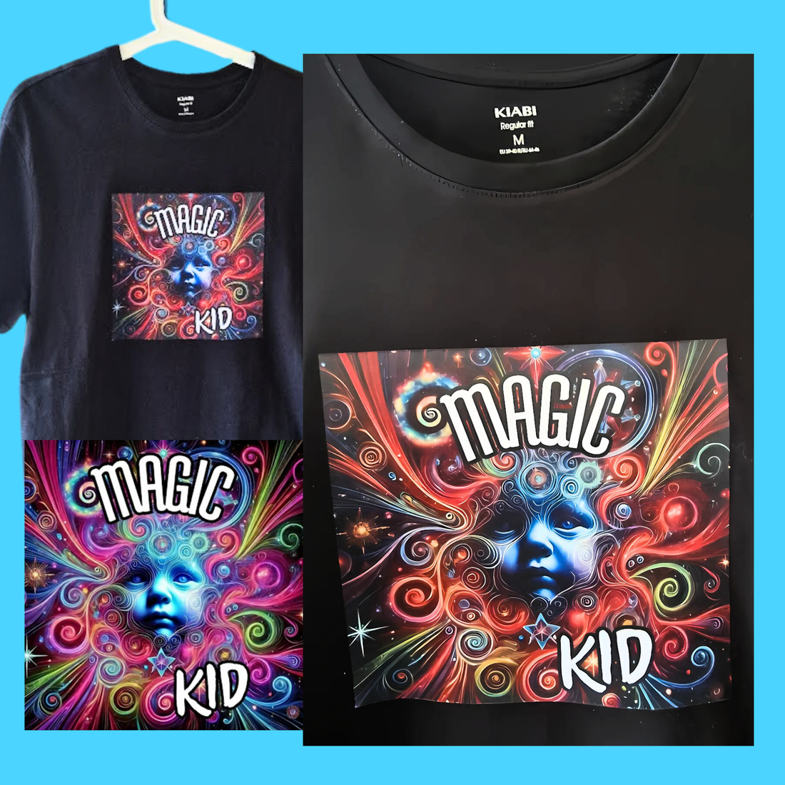 CAMISOLA ÚNICA PARA O DJ Magic Kid