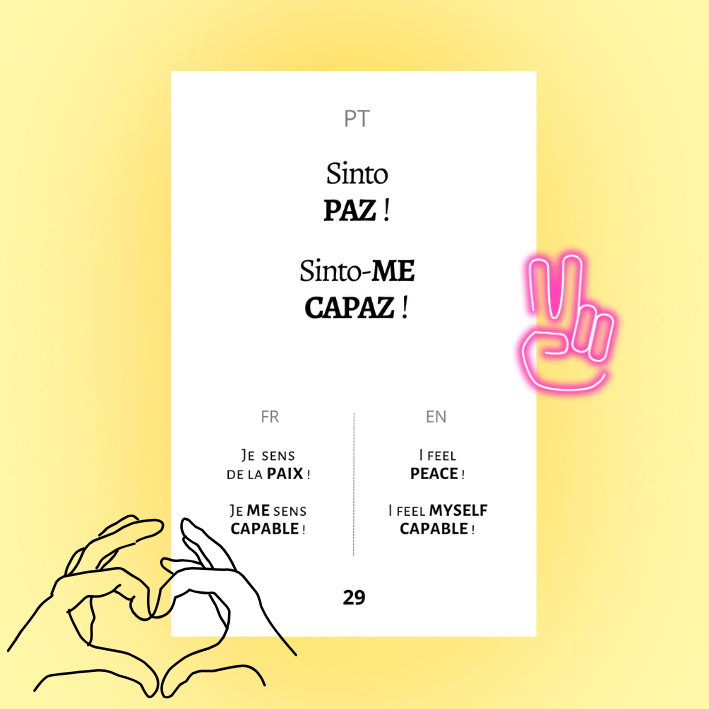 26 Wordplays entre Parênteses - traduzido em francês e inglês - #01-PT (Formato A5)